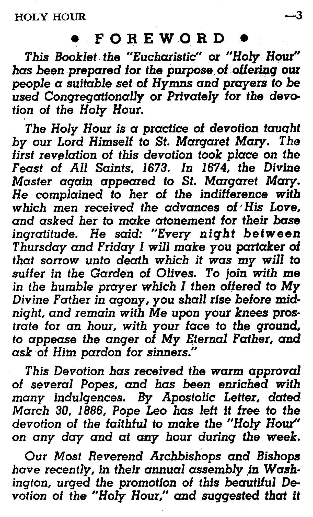 holy hour prayers pdf