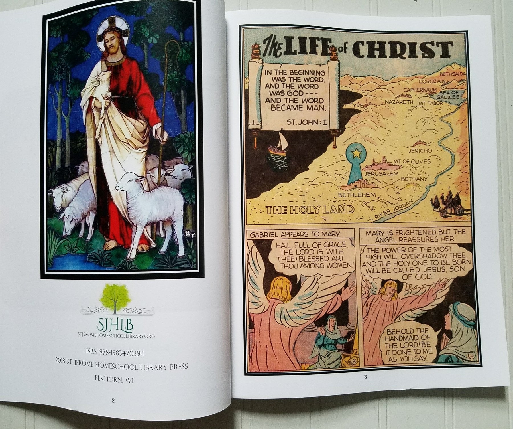 The Life of Christ: A Catholic Graphic Novel | St. Jerome School
