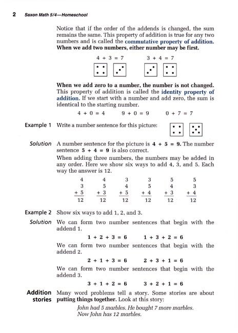 Saxon Math 5/4 Kit (3rd edition) | St. Jerome School and Library